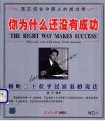 你为什么还没有成功 倾听二十位平民富翁的说法