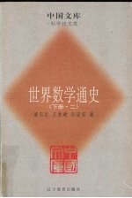 世界数学通史 下