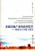 基础设施产业政府监管 制度设计和能力建设