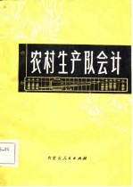 农村生产队会计