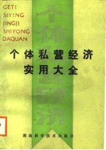 个体私营经济实用大全