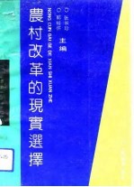 农村改革的现实选择