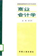 河南省高等教育自学考试教材 商业会计学 下