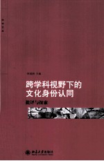 跨学科视野下的文化身份认同 批评与探索