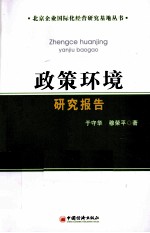 政策环境研究报告