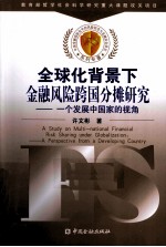 全球化背景下金融风险的跨国分摊研究 一个发展中国家的视角