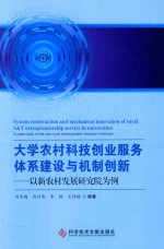 大学农村科技创业服务体系建设与体制创新 以新农村发展研究院为例