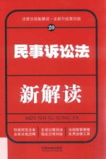 民事诉讼法新解读 20 第4版