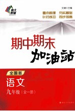 期中期末加油站 语文 九年级 全1册 全国版