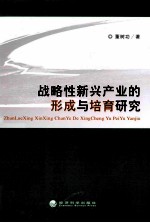 战略性新兴产业的形成与培育研究