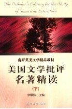 美国文学批评名著精读 下