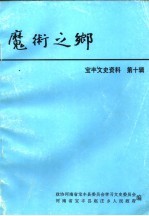 宝丰文史资料 第10辑 魔术之乡