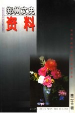 郑州文史资料 第23辑