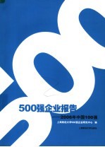 500强企业报告 2006年中国100强
