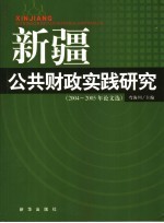 新疆公共财政实践研究 2004-2005年论文选