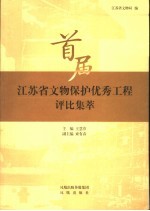 首届江苏省文物保护优秀工程评比集萃