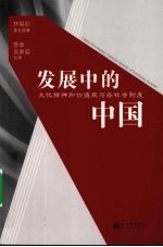 发展中的中国 文化精神和价值观与各社会制度