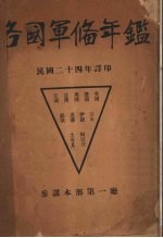 各国军备年鉴