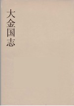 大金国志 2