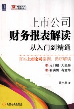 上市公司财务报表解读 从入门到精通