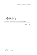 人格权各论
