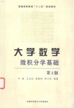 大学数学 微积分学基础 第2版