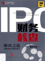 IPO财务核查解决之道 案例剖析与操作指引
