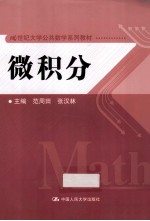 21世纪大学公共数学系列教材 微积分