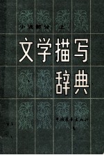 文学描写词典 小说部分 上