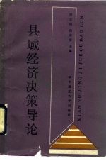 县域经济决策导论