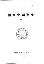当代中国商业 下