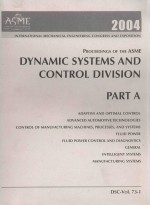 Proceedings of the ASME DYNAMIC SYSTEMS AND CONTROL DIVISION-2004-PART A