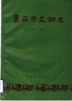 枣庄市文物志 初稿