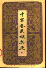 中国各民族英杰 第6卷