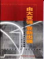 由大变强 靠新出强 中国建筑材料工业跨世纪发展战略