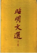 昭明文选 附考异 全1册