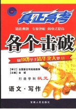 真正高考·各个击破 语文·写作