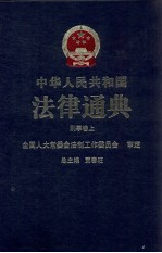 中华人民共和国法律通典 刑事卷 上