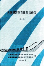 云南滑坡泥石流防治研究 第3卷