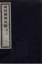 咸同广陵史稿 上