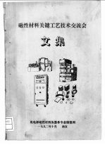 磁性材料关键工艺技术交流会文集