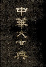 历代工具书精品丛典 中华大字典 上