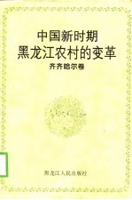 中国新时期黑龙江农村的变革 齐齐哈尔卷