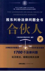 合伙人 股东纠纷法律问题全书 下