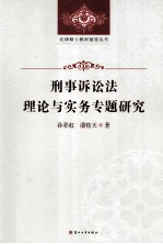 法律硕士教材建设丛书 刑事诉讼法理论与实务专题研究