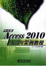 Access 2010中文版入门与实例教程 中文版