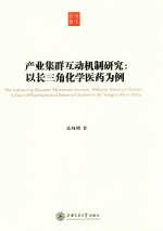 产业集群互动机制研究 以长江三角化学医药为例