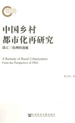 中国乡村都市化再研究 珠江三角洲的透视