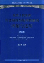 最高人民法院司法解释与指导性案例理解与适用 第5卷