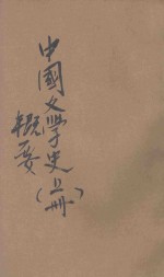 中国文学史概要 上